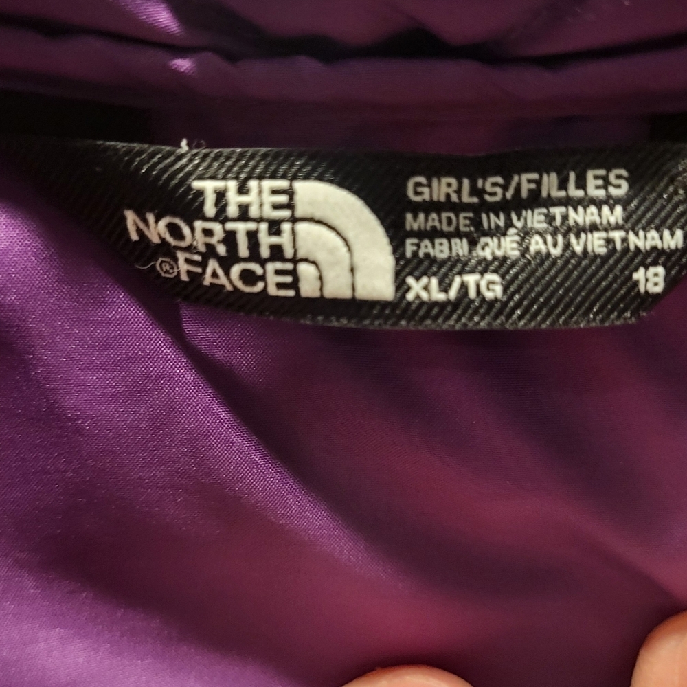 The North Face Girls Thermoball Eco Parka Puffer Jacket Size XL (18) New! - Picture 9 of 10